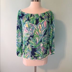 Lilly Pulitzer blouse, size XS